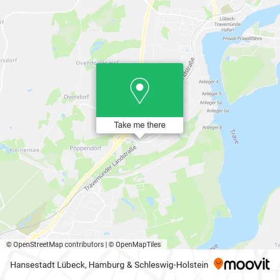 Карта Hansestadt Lübeck