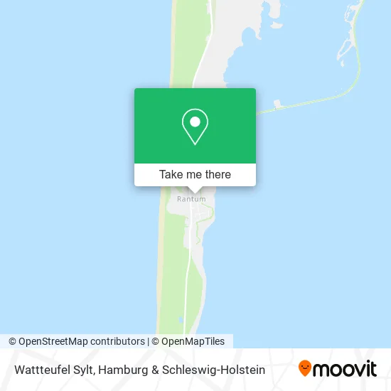 Карта Wattteufel Sylt