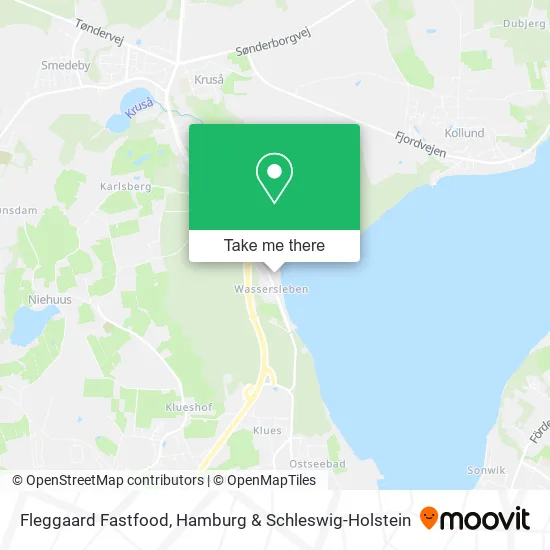 Карта Fleggaard Fastfood