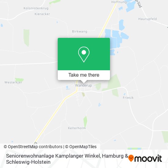 Карта Seniorenwohnanlage Kamplanger Winkel