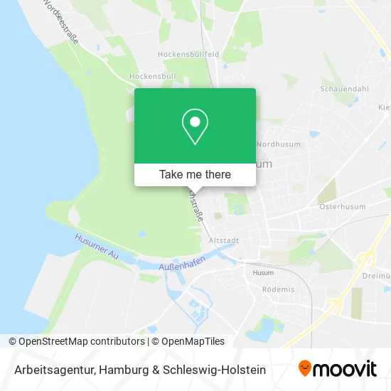 Карта Arbeitsagentur