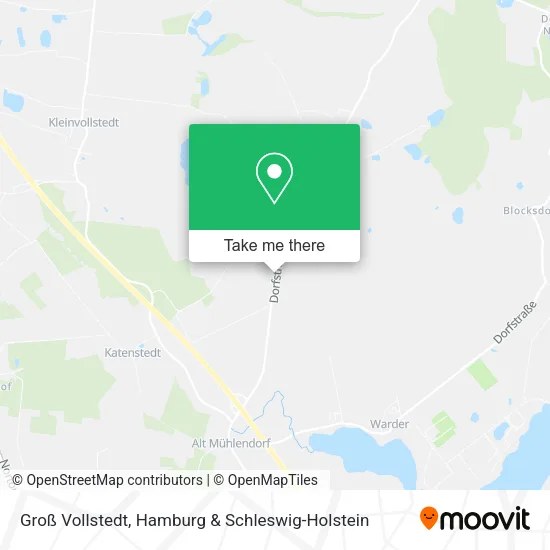 Карта Groß Vollstedt