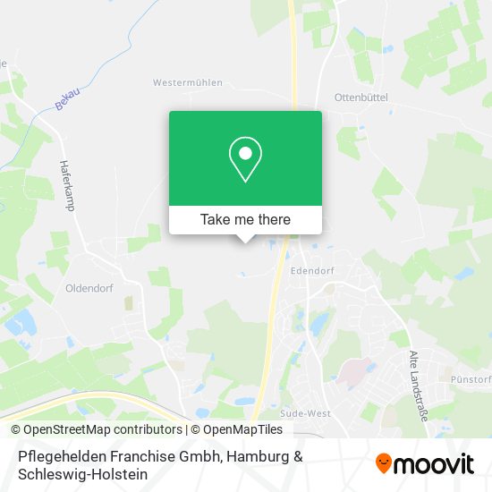 Pflegehelden Franchise Gmbh map