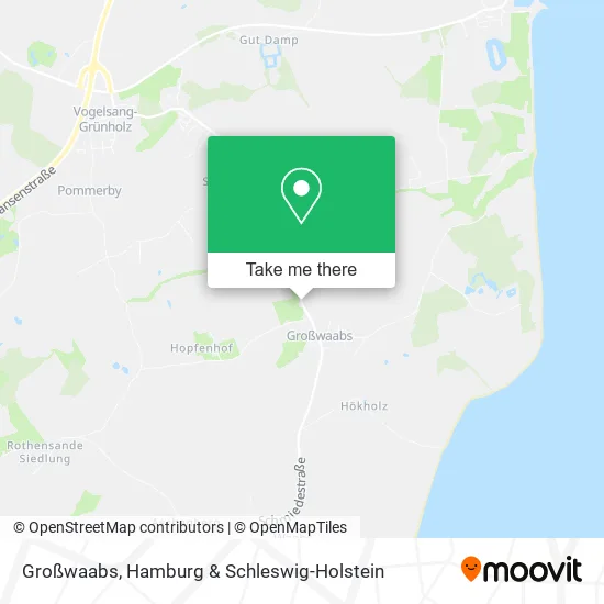 Карта Großwaabs
