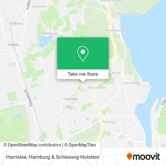 Карта Harrislee