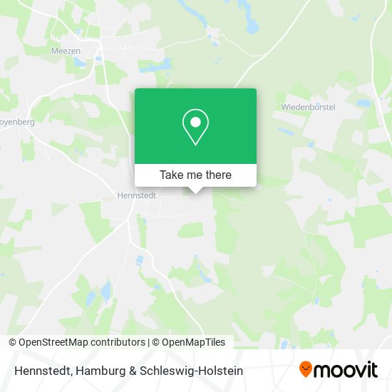 Hennstedt map