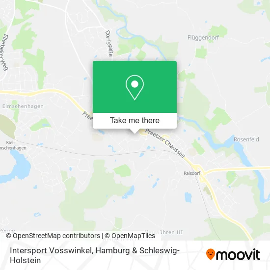 Карта Intersport Vosswinkel