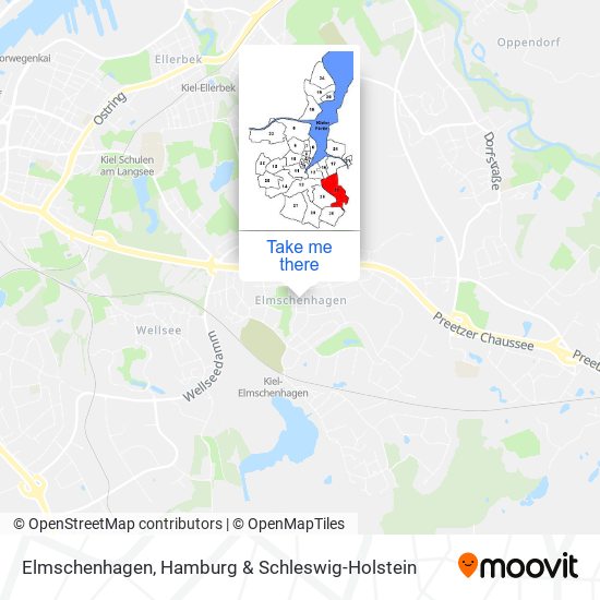 Elmschenhagen map