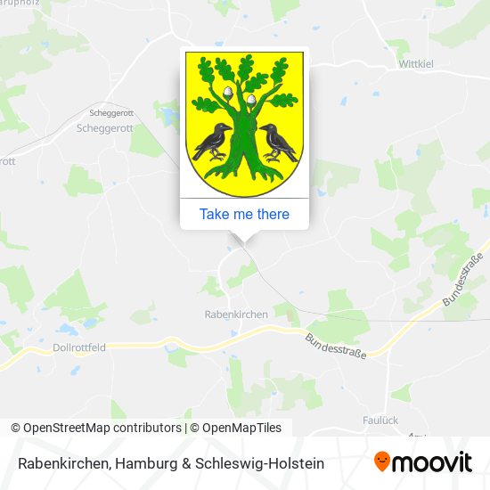 Rabenkirchen map