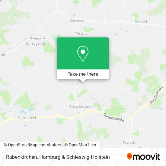 Rabenkirchen map