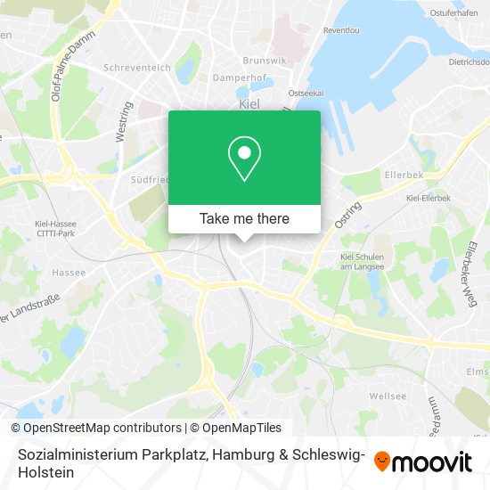 Sozialministerium Parkplatz map