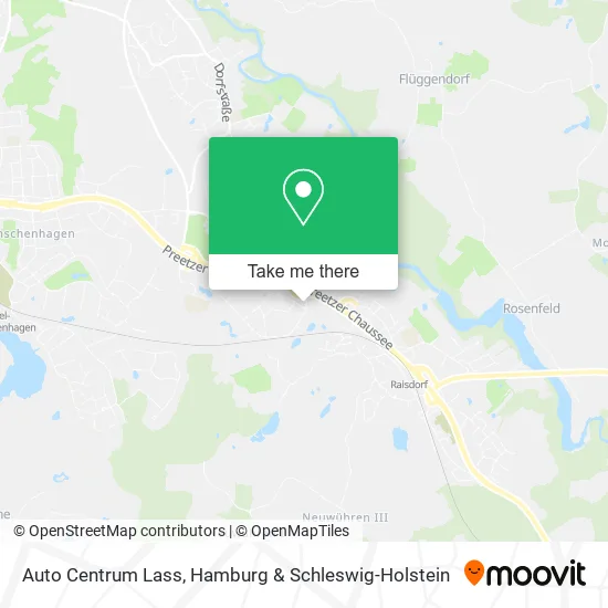 Карта Auto Centrum Lass