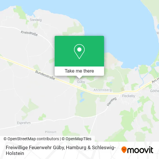 Карта Freiwillige Feuerwehr Güby