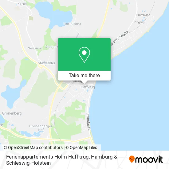 Карта Ferienappartements Holm Haffkrug