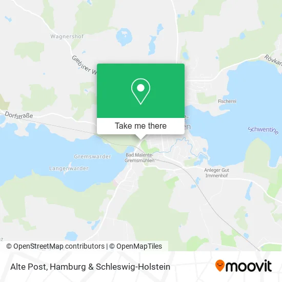 Карта Alte Post