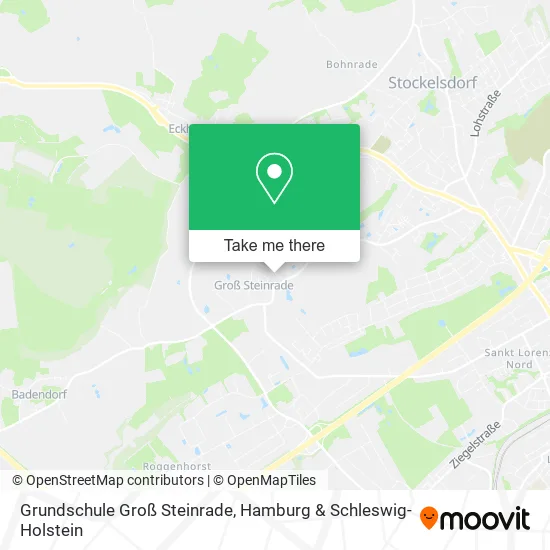 Карта Grundschule Groß Steinrade