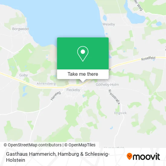 Карта Gasthaus Hammerich