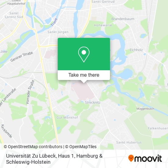 Universität Zu Lübeck, Haus 1 map