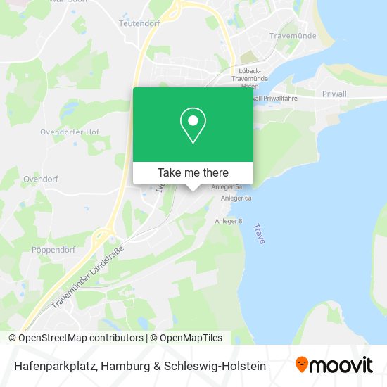 Hafenparkplatz map