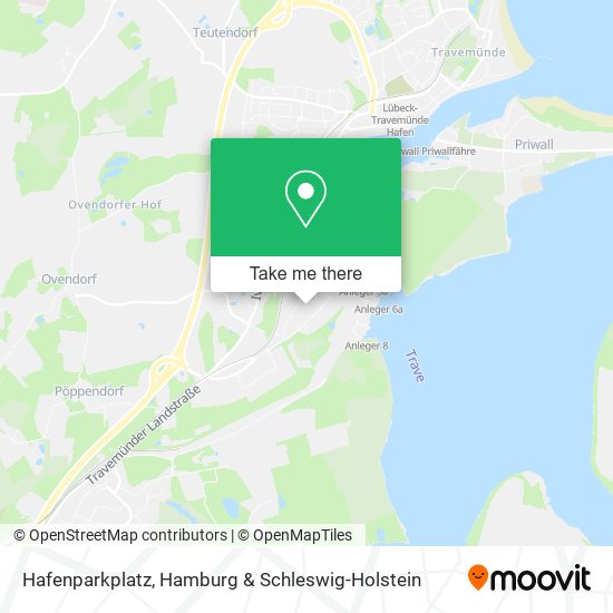 Hafenparkplatz map