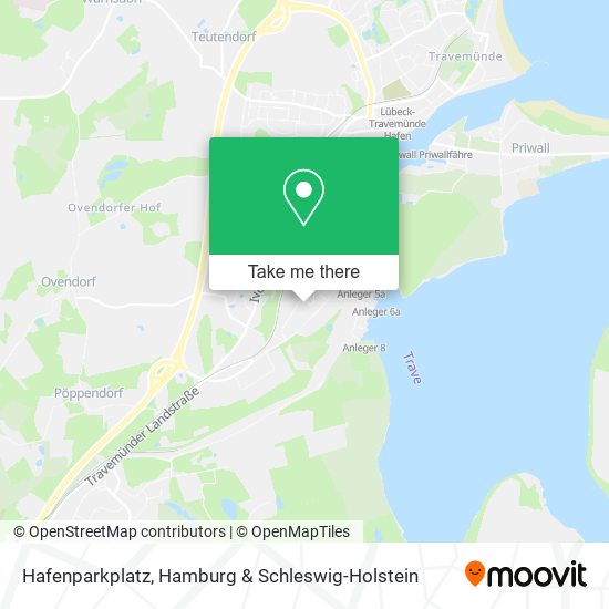 Hafenparkplatz map