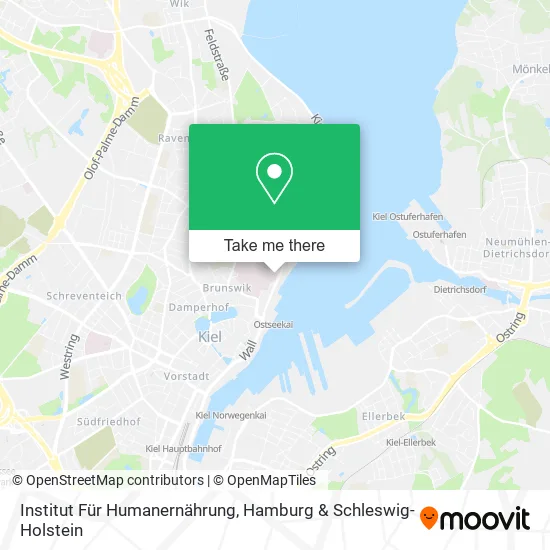 Карта Institut Für Humanernährung