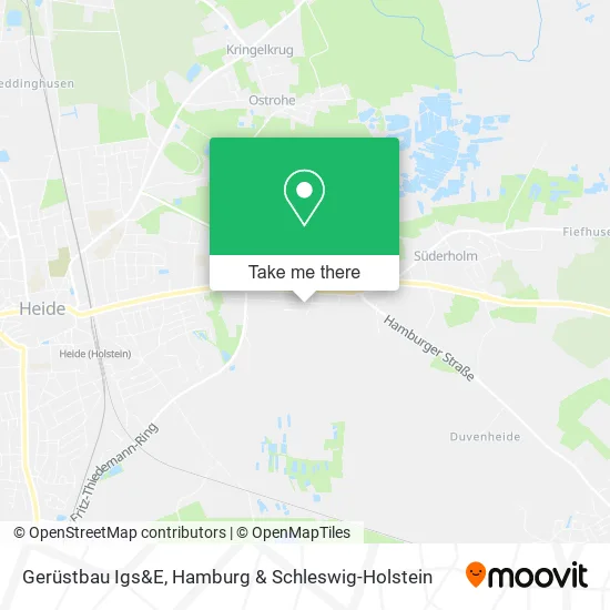 Карта Gerüstbau Igs&E