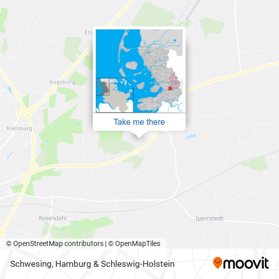 Schwesing map