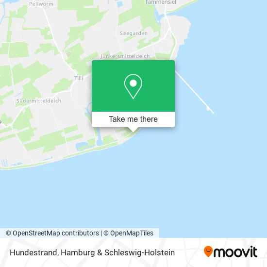 Карта Hundestrand