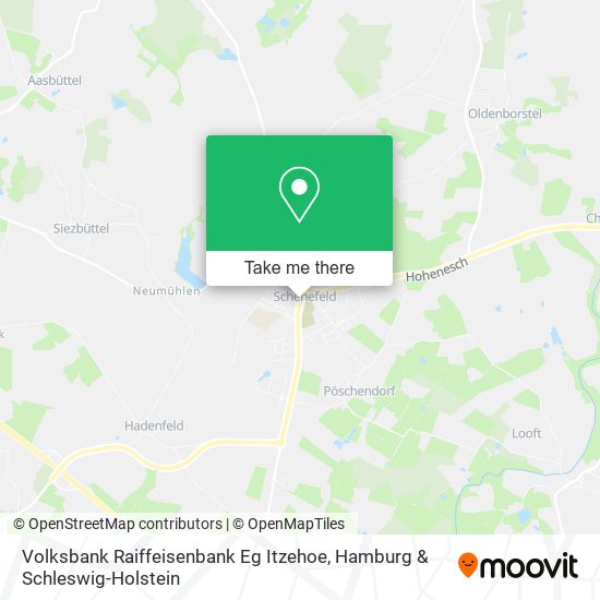 Карта Volksbank Raiffeisenbank Eg Itzehoe