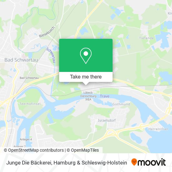 Junge Die Bäckerei map