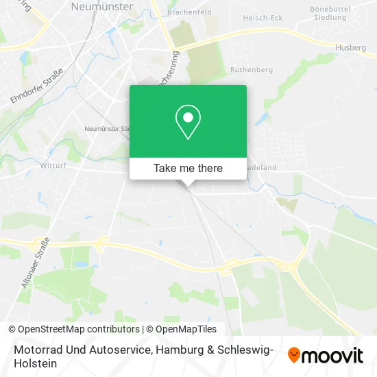 Карта Motorrad Und Autoservice