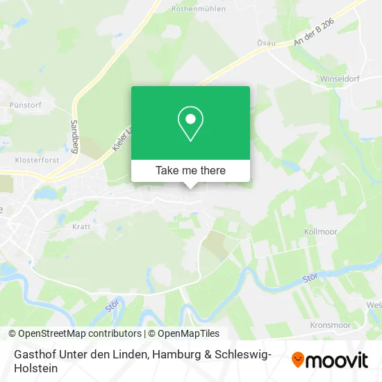 Карта Gasthof Unter den Linden