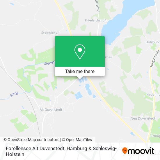 Forellensee Alt Duvenstedt map