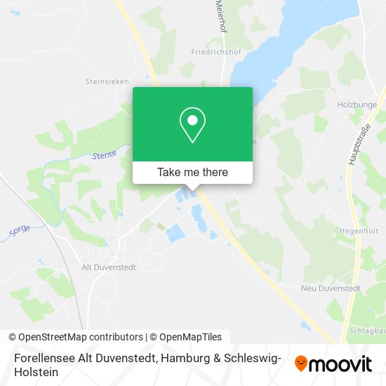 Forellensee Alt Duvenstedt map
