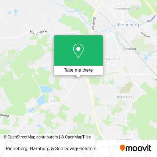 Карта Pinneberg