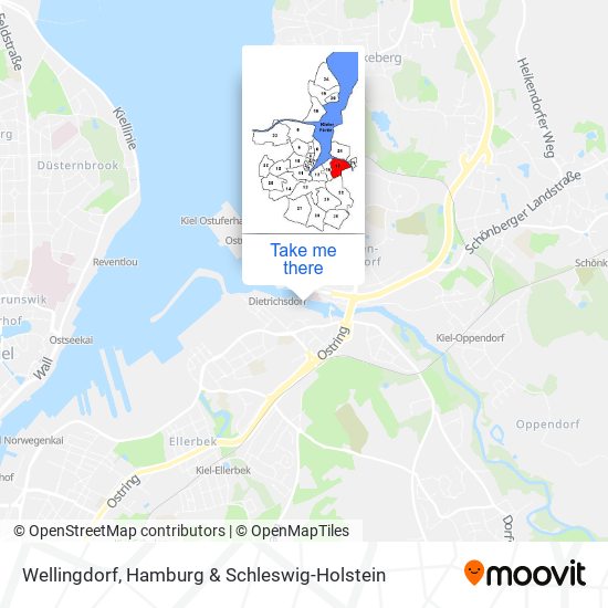 Wellingdorf map