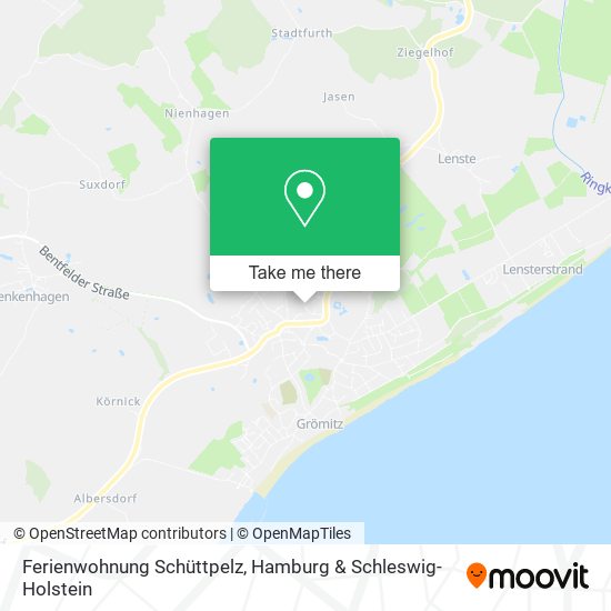 Карта Ferienwohnung Schüttpelz