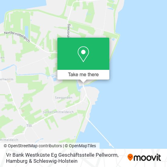 Vr Bank Westküste Eg Geschäftsstelle Pellworm map