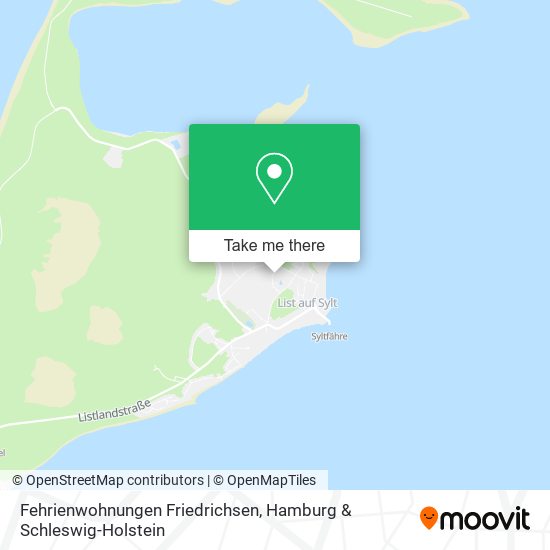 Fehrienwohnungen Friedrichsen map