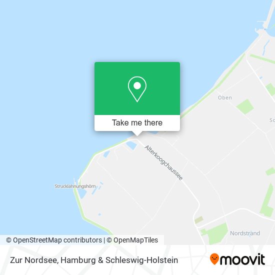 Zur Nordsee map