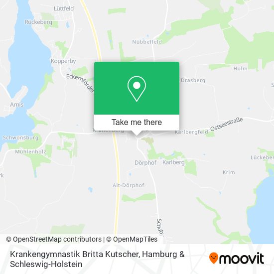Krankengymnastik Britta Kutscher map