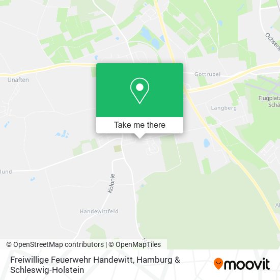 Freiwillige Feuerwehr Handewitt map