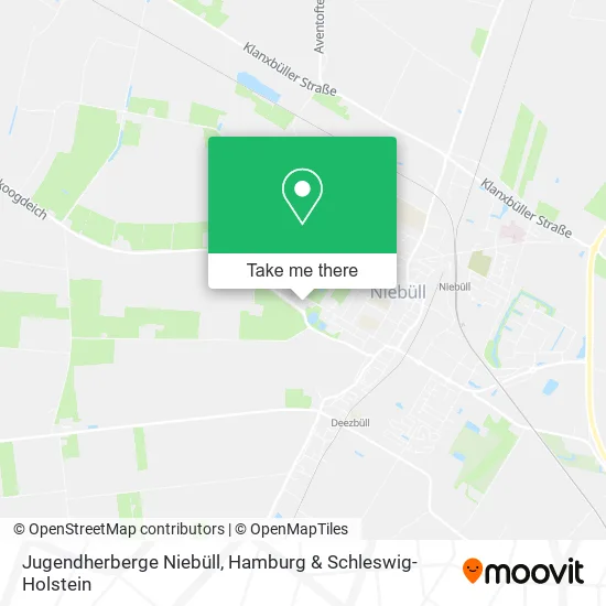 Карта Jugendherberge Niebüll
