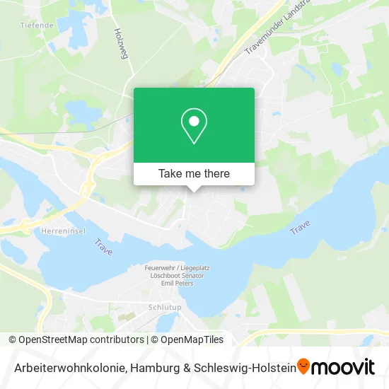 Карта Arbeiterwohnkolonie