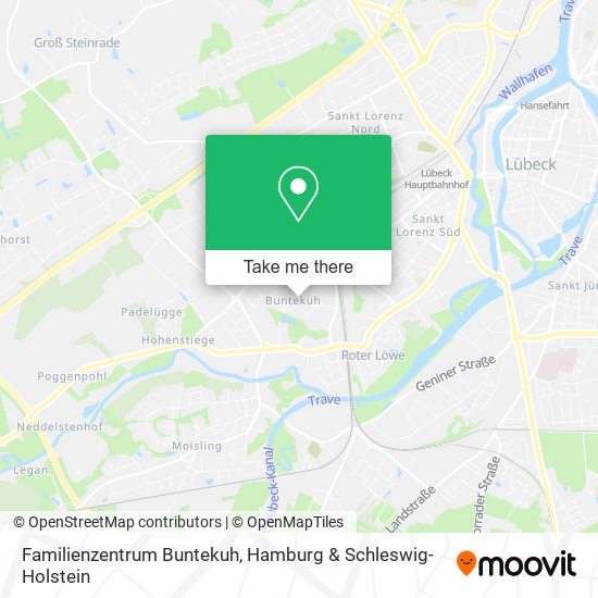 Familienzentrum Buntekuh map