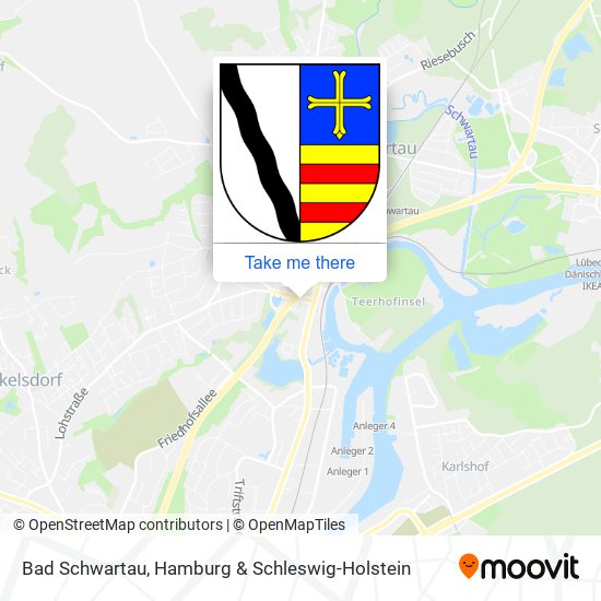 Bad Schwartau map