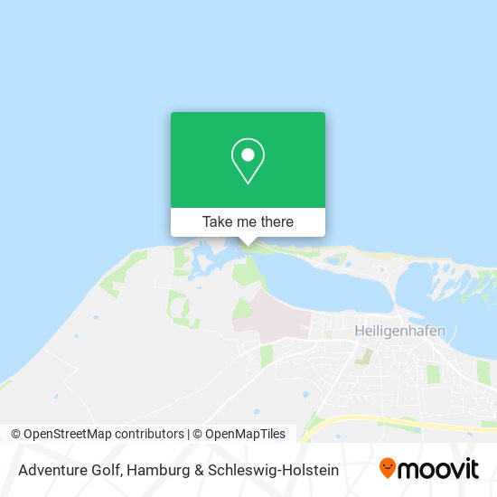 Adventure Golf map