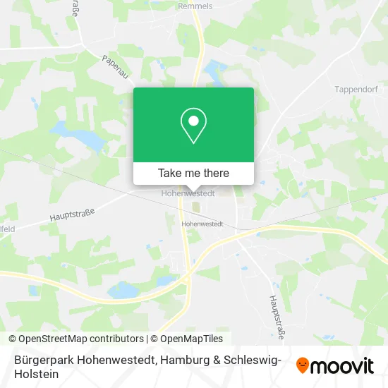 Карта Bürgerpark Hohenwestedt