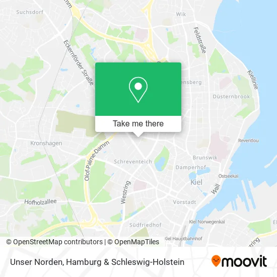 Карта Unser Norden